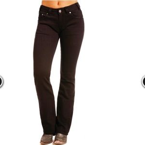 Rock and roll cowgirl mid rise bootcut jeans